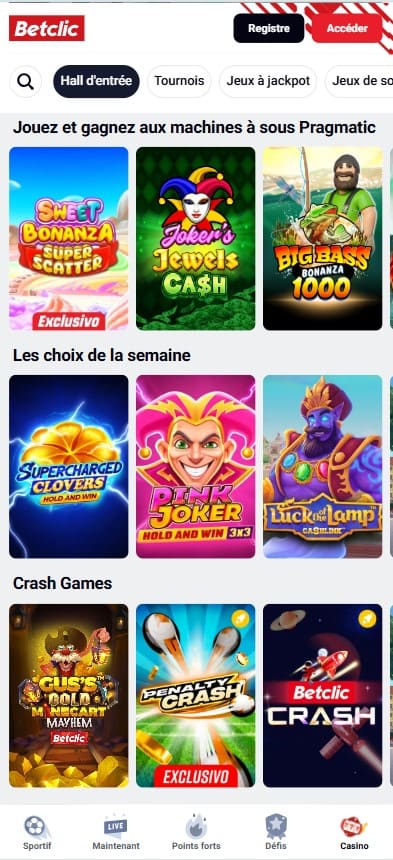 Machines à Sous sur Bet-Clic Plongez Clic Bet Casino Machine à Sous Gratuit pour les Joueurs Français